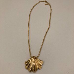 Vintage MONET gold necklace